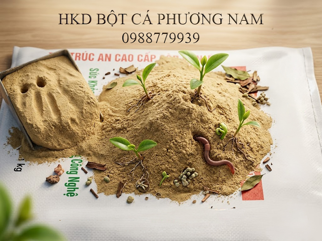 Bột cá – giải pháp tối ưu cho sản xuất phân bón hữu cơ